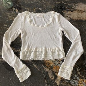 Urban Outfitters Lacey crop top